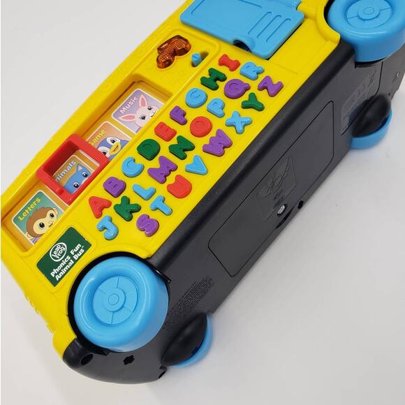 LeapFrog Phonics Fun Animal Bus for Toddlers - Learning Education Bus - Picture 1 of 13